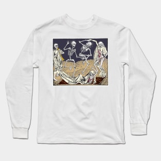 The Dance of Death, allegorical artwork (N500/0016) Long Sleeve T-Shirt